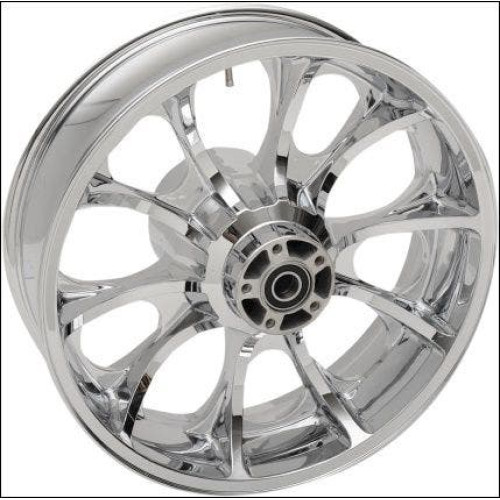 PartzBiz HD: 4420849-Coastal Moto Chrome Largo 3D 18" Rear Cast Wheel Only Harley 08-17 Non ABS | 3D-LGO185CH PartzBiz HD: 4420849-Coastal Moto Chrome Largo 3D 18" Rear Cast Wheel Only Harley 08-17 Non ABS | 3D-LGO185CH