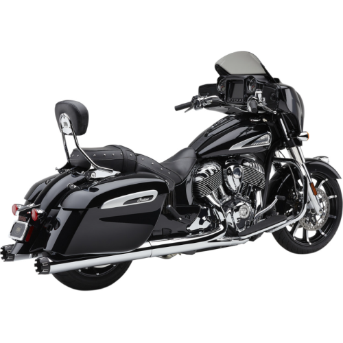 PartzBiz HD: 4420778-Cobra 5206 Chrome Dual Cut Neighbor Haters 4.5” ท่อไอเสียแบบสวม Indian 15-Up