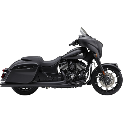PartzBiz HD: 4420781-Cobra 5206 Chrome Dual Cut Neighbor Haters 4.5” ท่อไอเสียแบบสวม Indian 15-Up
