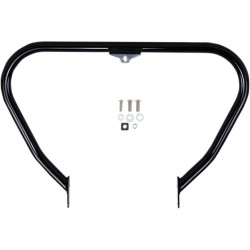 PartzBiz HD CBU-601-2110B - Cobra 601-2110B Black V-Bend Freeway Bars Frame Guard Harley Dyna 99-17 0505-1831