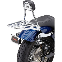 PartzBiz HD CBU-602-2004 - Cobra 602-2004 Chrome ชุดพนักพิงที่ถอดออกได้อย่างสมบูรณ์ Harley 06-17 Dyna FLD | 602-2004 PartzBiz HD CBU-602-2004 - Cobra 602-2004 Chrome ชุดพนักพิงที่ถอดออกได้อย่างสมบูรณ์ Harley 06-17 Dyna FLD | 602-2004