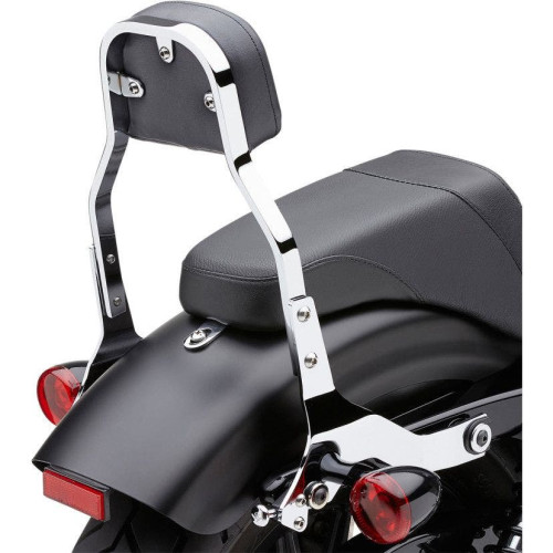 PartzBiz HD: 4420757-Cobra 602-2021 Chrome Mini ชุดพนักพิงทรงสี่เหลี่ยมขนาด 11” ที่ถอดออกได้ Harley 00-05 FL/FX | 602-2021 PartzBiz HD: 4420757-Cobra 602-2021 Chrome Mini ชุดพนักพิงทรงสี่เหลี่ยมขนาด 11” ที่ถอดออกได้ Harley 00-05 FL/FX | 602-2021