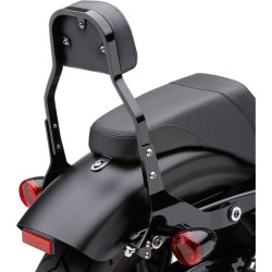 PartzBiz HD CBU-602-2021B - Cobra 602-202B Black Mini 11 ” ชุดพนักพิงทรงสี่เหลี่ยมถอดได้ Harley 00-05 FL/FX | 602-2021B PartzBiz HD CBU-602-2021B - Cobra 602-202B Black Mini 11 ” ชุดพนักพิงทรงสี่เหลี่ยมถอดได้ Harley 00-05 FL/FX | 602-2021B