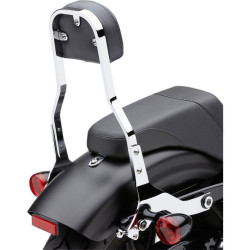 PartzBiz HD CBU-602-2041 - Cobra 602-2041 Chrome Short 14 ” ชุดพนักพิงทรงสี่เหลี่ยมถอดได้ Harley 00-05 FL FX | 602-2041 PartzBiz HD CBU-602-2041 - Cobra 602-2041 Chrome Short 14 ” ชุดพนักพิงทรงสี่เหลี่ยมถอดได้ Harley 00-05 FL FX | 602-2041