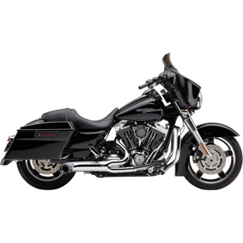 PartzBiz HD: 4420727-Cobra 6270 Chrome 2-Into-1 4" Turndown Full Exhaust System 09-16 Harley Touring electra glide road glide road king mufflers pipes headers Performance Upgrade Big Twin PartzBiz HD: 4420727-Cobra 6270 Chrome 2-Into-1 4" Turndown Full Exhaust System 09-16 Harley Touring electra glide road glide road king mufflers pipes headers Performance Upgrade Big Twin