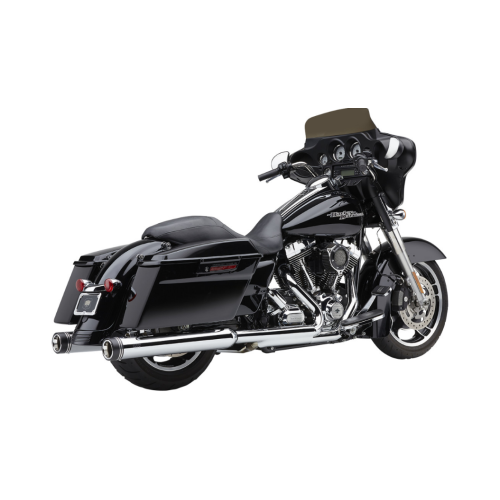 PartzBiz HD: 4420689-Cobra 6276 Chrome Gen2 Neighbor Haters 4" Round Slip On Mufflers Harley 95-16 | 6276 PartzBiz HD: 4420689-Cobra 6276 Chrome Gen2 Neighbor Haters 4" Round Slip On Mufflers Harley 95-16 | 6276
