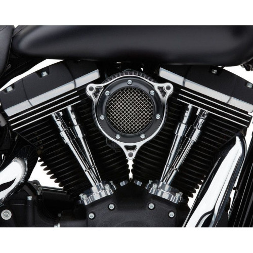 PartzBiz HD: 4420678-Cobra Black & Chrome RPT Stage 1 Air Intake Cleaner Harley Cable Throttle 99-16 | 606-0103-05BC PartzBiz HD: 4420678-Cobra Black & Chrome RPT Stage 1 Air Intake Cleaner Harley Cable Throttle 99-16 | 606-0103-05BC