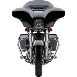 PartzBiz HD CBU-601-2113 - Cobra Chrome 601-2113 V-Bend Freeway Engine Guard Bar Harley Touring 14-Up
