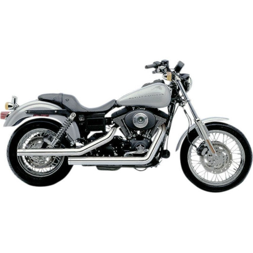 PartzBiz HD: 4420630-Cobra Chrome Dragsters 2:2 Drag Pipe Full Exhaust for Harley Dyna FXD 91-05 | 6815T PartzBiz HD: 4420630-Cobra Chrome Dragsters 2:2 Drag Pipe Full Exhaust for Harley Dyna FXD 91-05 | 6815T