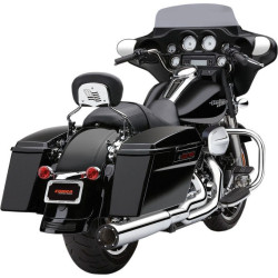 PartzBiz HD CBU-6450 - ท่อ Cobra Chrome Powerflo RPT 2-Into-1 พร้อมท่อไอเสีย 4.5 Harley 10-16 FLH/T | 6450 PartzBiz HD CBU-6450 - ท่อ Cobra Chrome Powerflo RPT 2-Into-1 พร้อมท่อไอเสีย 4.5 Harley 10-16 FLH/T | 6450