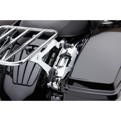PartzBiz HD: 4420643-Cobra Chrome Quick Detachable 4 Point Docking Hardware Kit 14-18 Harley FLH/T | 602-2101 PartzBiz HD: 4420643-Cobra Chrome Quick Detachable 4 Point Docking Hardware Kit 14-18 Harley FLH/T | 602-2101
