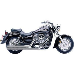 PartzBiz HD CBU-4922T - ท่อ Cobra Chrome Speedster ทรงยาว Kawasaki VN1600 Vulcan 03-08 PartzBiz HD CBU-4922T - ท่อ Cobra Chrome Speedster ทรงยาว Kawasaki VN1600 Vulcan 03-08