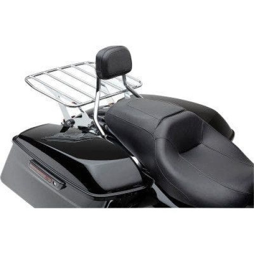 PartzBiz HD: 4420575-Cobra USA 602-2801 Big Ass Detachable Flat Luggage Rack Chrome Harley FLH 97-06 PartzBiz HD: 4420575-Cobra USA 602-2801 Big Ass Detachable Flat Luggage Rack Chrome Harley FLH 97-06