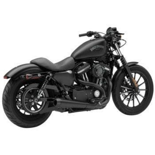 PartzBiz HD: 4420552-Cobra USA 6493B Black 3.5" El Diablo 2-Into-1 Exhaust 14-Up Harley Sportster XL 1800-2220 18002220 631302