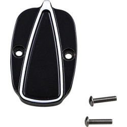 PartzBiz HD DS17310743 - Convington Custom Black Ripper ฝาสูบด้านหลัง Harley Touring 08-Up