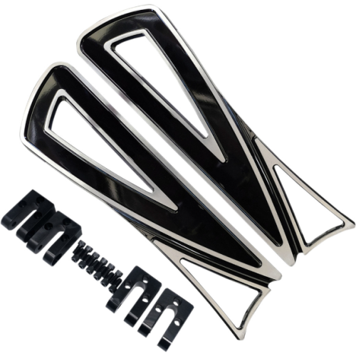 PartzBiz HD: 4420360-Covington Customs Black Ripper Adjustable Floorboards Harley Softail Touring 08-Up PartzBiz HD: 4420360-Covington Customs Black Ripper Adjustable Floorboards Harley Softail Touring 08-Up