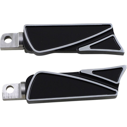 PartzBiz HD: 4420367-Covington Customs Black Ripper Rear Footpegs Harley and Metric Male Mount PartzBiz HD: 4420367-Covington Customs Black Ripper Rear Footpegs Harley and Metric Male Mount