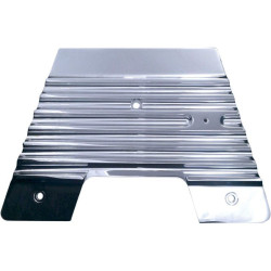 PartzBiz HD DS05040222 - Covingtons Customs Chrome Finned Firewall Frame Accent Filler Panel Harley 09-16 | C1340-ซี PartzBiz HD DS05040222 - Covingtons Customs Chrome Finned Firewall Frame Accent Filler Panel Harley 09-16 | C1340-ซี
