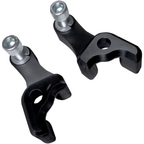 PartzBiz HD: 4420317-Covingtons Customs 1" Drop Black Rear Shocks Lowering Blocks Harley 09-18