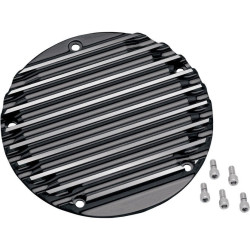 PartzBiz HD DS11070122 - Covingtons ฝาครอบ CNC Machined Derby ครีบดำเงา Harley Twin Cam 99-17 | C1072-B PartzBiz HD DS11070122 - Covingtons ฝาครอบ CNC Machined Derby ครีบดำเงา Harley Twin Cam 99-17 | C1072-B