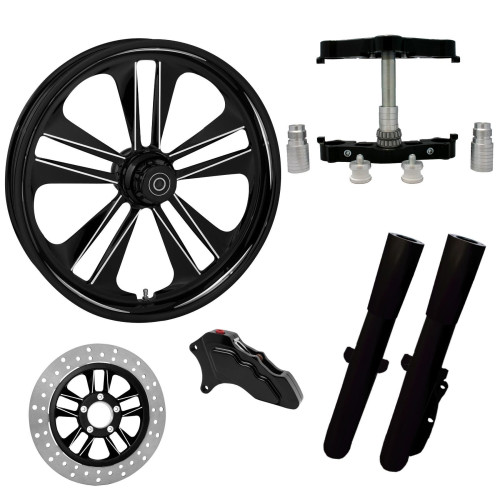 PartzBiz HD: 4420276-Crank Eclipse 23" Wheel Tire Single Side w/ Raked Triple Trees Lowers & Sliders | CRANK-SNGL-ECL-KIT-23PCKG PartzBiz HD: 4420276-Crank Eclipse 23" Wheel Tire Single Side w/ Raked Triple Trees Lowers & Sliders | CRANK-SNGL-ECL-KIT-23PCKG