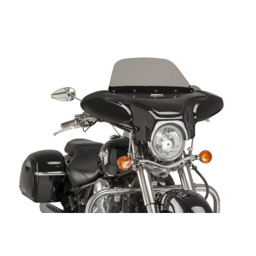 PartzBiz HD: 4420214-Custom Acces Batwing SML Fairing Smoke Kawasaki Vulcan Classic VN900 06-Up PartzBiz HD: 4420214-Custom Acces Batwing SML Fairing Smoke Kawasaki Vulcan Classic VN900 06-Up