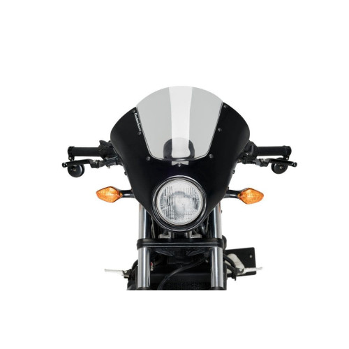 PartzBiz HD: 4420223-Custom Acces Dark Night Semi Fairing Smoke Honda Rebel CMX 300 500 17-Up PartzBiz HD: 4420223-Custom Acces Dark Night Semi Fairing Smoke Honda Rebel CMX 300 500 17-Up