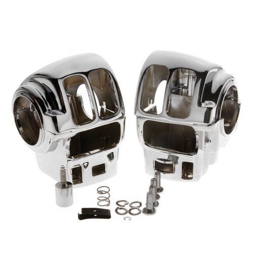 PartzBiz HD: 4420148-ตัวเรือนสวิตช์แฮนด์รถ Chrome แบบกำหนดเอง Harley Touring Models 96-06 Radio Cruise | 652017 PartzBiz HD: 4420148-ตัวเรือนสวิตช์แฮนด์รถ Chrome แบบกำหนดเอง Harley Touring Models 96-06 Radio Cruise | 652017