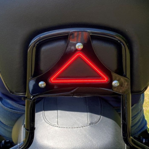 PartzBiz HD: -Custom Dynamics Dual Intensity Run/Brake LED Backrest Black Harley FLH/T 14-20 PartzBiz HD: -Custom Dynamics Dual Intensity Run/Brake LED Backrest Black Harley FLH/T 14-20