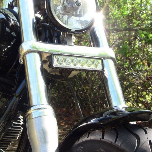 PartzBiz HD: -Custom Dynamics High Power LED Driving Light Bar Harley Dyna Softail 00-17 LB-HP-WHITE 2001-2320 20012320 fxd fls best for performance davidson 