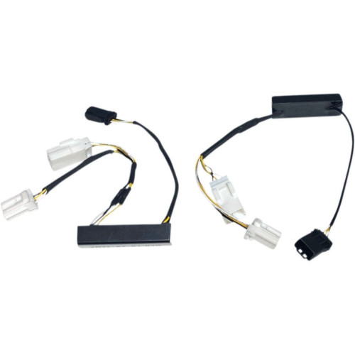 PartzBiz HD: -Custom Dynamics Micro Bullet Amber/White Wiring Adapter Plug n Play Dyna 12-17 Harley PartzBiz HD: -Custom Dynamics Micro Bullet Amber/White Wiring Adapter Plug n Play Dyna 12-17 Harley