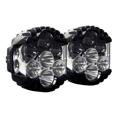 PartzBiz HD: -Custom Dynamics SD-RG-WW Shark Demon LED Headlights Harley Road Glide FLTR 15-23