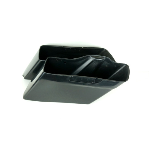 PartzBiz HD: 4419240-Custom Stretched CVO Style Extended Dual Saddlebags Bags Harley 14-18 FLHX FLTR