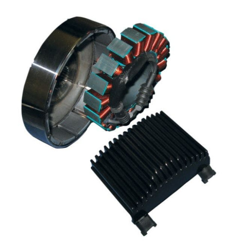 PartzBiz HD: 4419224-Cycle Electric 3-Phase 50A Charging Kit For Harley-Davidson Dyna Glide 2012-2013 | CE-87T PartzBiz HD: 4419224-Cycle Electric 3-Phase 50A Charging Kit For Harley-Davidson Dyna Glide 2012-2013 | CE-87T