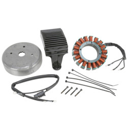 PartzBiz HD DS21120408 - Cycle Electric 3-Phase 50A Charging Kit For Harley-Davidson Flh/Flt 2004-2005 (50A Upgrade) | CE-84T-04 PartzBiz HD DS21120408 - Cycle Electric 3-Phase 50A Charging Kit For Harley-Davidson Flh/Flt 2004-2005 (50A Upgrade) | CE-84T-04