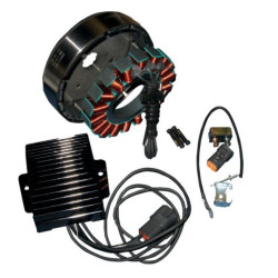 PartzBiz HD DS21120859 - Cycle Electric 3-Phase 50A Charging Kit For Harley-Davidson Flh/Flt 2009-2010 | CE-84T-09 PartzBiz HD DS21120859 - Cycle Electric 3-Phase 50A Charging Kit For Harley-Davidson Flh/Flt 2009-2010 | CE-84T-09