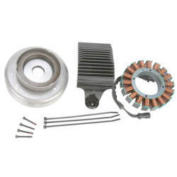 PartzBiz HD DS21120410 - Cycle Electric 3-Phase 50A Charging Kit For Harley-Davidson Flh/Flt 2007-2008 (Oem Replacement) | CE-84T-07 PartzBiz HD DS21120410 - Cycle Electric 3-Phase 50A Charging Kit For Harley-Davidson Flh/Flt 2007-2008 (Oem Replacement) | CE-84T-07