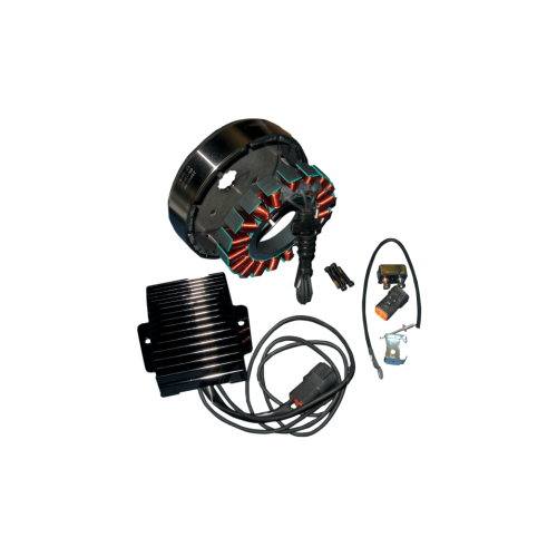 PartzBiz HD: 4419231-Cycle Electric 3-Phase 50A Charging Kit For Harley-Davidson Softail 2001-2006 | CE-73T PartzBiz HD: 4419231-Cycle Electric 3-Phase 50A Charging Kit For Harley-Davidson Softail 2001-2006 | CE-73T