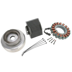 PartzBiz HD DS21120412 - Cycle Electric 3-Phase 50A Charging Kit For Harley-Davidson Softail 2008-2011 (Oem Replacement) | CE-86T PartzBiz HD DS21120412 - Cycle Electric 3-Phase 50A Charging Kit For Harley-Davidson Softail 2008-2011 (Oem Replacement) | CE-86T
