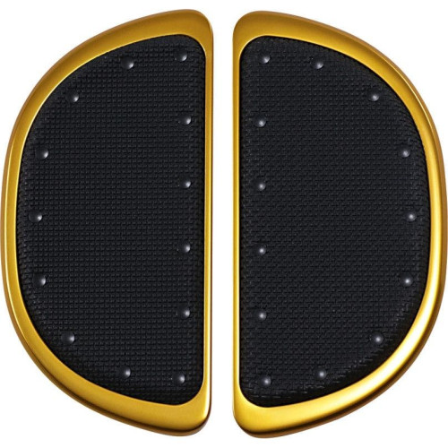 PartzBiz HD: 4419144-Cycle Smiths 106-G Gold Passenger Floorboards Harley Touring Softail 1986-Up