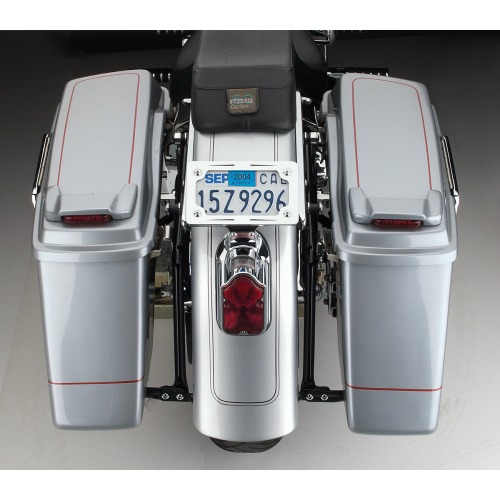 PartzBiz HD: 4419093-Cycle Visions CV-7205 Bagger Tail Kit for 86-07 FL Softail w/ Chrome Mount