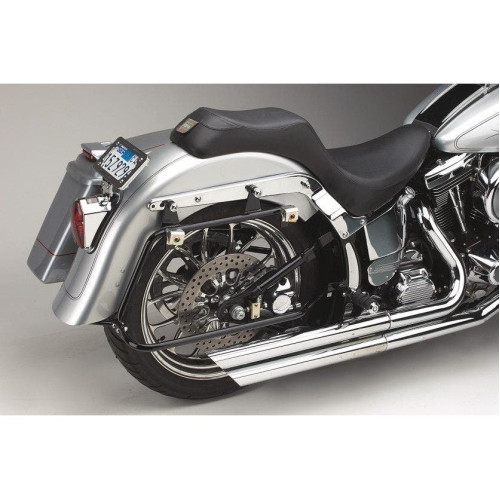 PartzBiz HD: 4419100-Cycle Visions CV-7201 Bagger Tail Kit w/ Black Mounts for Harley FLST 08-17 PartzBiz HD: 4419100-Cycle Visions CV-7201 Bagger Tail Kit w/ Black Mounts for Harley FLST 08-17