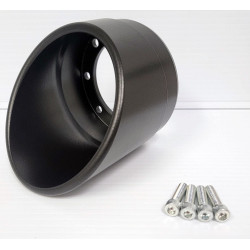 PartzBiz HD DD604-11PECap30 - D&D Black Powder 4" Interchangeable Muffler End Cap 30 Degree Sold Each w/ Bolts 604-11PECap30 Harley M8 Milwaukee Eight Touring Cruiser Chopper best for FLH FLT FLHX electra road street glide king tri PartzBiz HD DD604-11PECap30 - D&D Black Powder 4" Interchangeable Muffler End Cap 30 Degree Sold Each w/ Bolts 604-11PECap30 Harley M8 Milwaukee Eight Touring Cruiser Chopper best for FLH FLT FLHX electra road street glide king tri