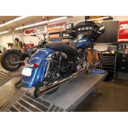 PartzBiz HD: 4419030-D&D Chrome Boss Fat Cat 2-1 ท่อไอเสีย Slant Cut Harley Touring 09-16 Perforated Baffle - 556Z-32L PartzBiz HD: 4419030-D&D Chrome Boss Fat Cat 2-1 ท่อไอเสีย Slant Cut Harley Touring 09-16 Perforated Baffle - 556Z-32L