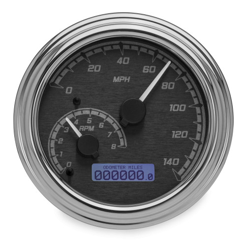 PartzBiz HD: 4419013-Dakota Digital Black/Gray & Chrome MVX Analog Gauge Speedo Tach Harley 11-17 | MVX-2011-KG-C PartzBiz HD: 4419013-Dakota Digital Black/Gray & Chrome MVX Analog Gauge Speedo Tach Harley 11-17 | MVX-2011-KG-C