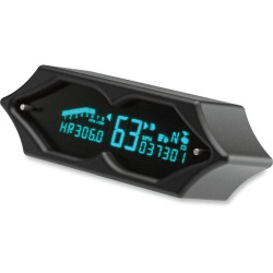 PartzBiz HD TR211173 - Dakota Digital MCV-7200-K Black Spike 7000 Series Speedometer Tachometer | MCV-7200-K