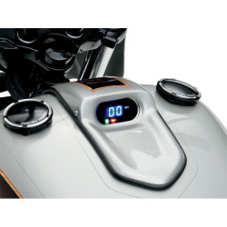 PartzBiz HD DS22100075 - Dakota Digital MCL-5400 Chrome Classic 5000 Series Speedometer Harley & Custom | MCL-5400