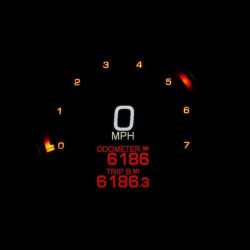 PartzBiz HD DS22100509 - Dakota Digital MLX-2011-K Black LED 2000 Series FatBob Gauge Speedo Tach Can Bus PartzBiz HD DS22100509 - Dakota Digital MLX-2011-K Black LED 2000 Series FatBob Gauge Speedo Tach Can Bus