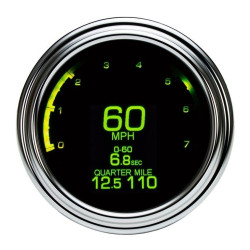 PartzBiz HD DS22100510 - Dakota Digital MLX-3000 Chrome LED MLX Series Gauge Speedo Tach 3 3/8 94-03 PartzBiz HD DS22100510 - Dakota Digital MLX-3000 Chrome LED MLX Series Gauge Speedo Tach 3 3/8 94-03