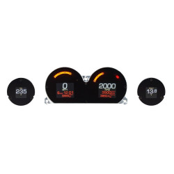 PartzBiz HD DS22120744 - Dakota Digital MLX-8414 Plug-In 4 LED Gauge Cluster Harley FLH/T 14-18 PartzBiz HD DS22120744 - Dakota Digital MLX-8414 Plug-In 4 LED Gauge Cluster Harley FLH/T 14-18